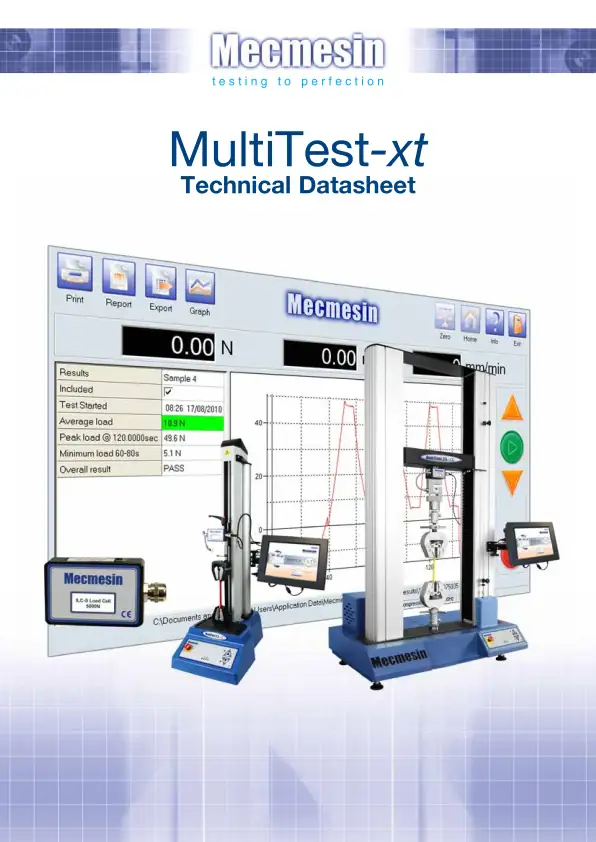MultiTest-xt Technical Datasheet